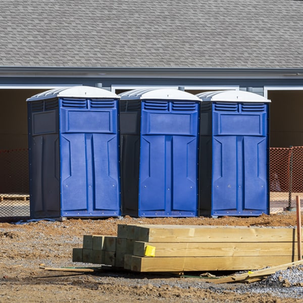 how can i report damages or issues with the porta potties during my rental period in Irene SD